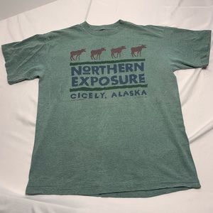 Vintage 90s NORTHERN EXPOSURE TV Show T-SHIRT
